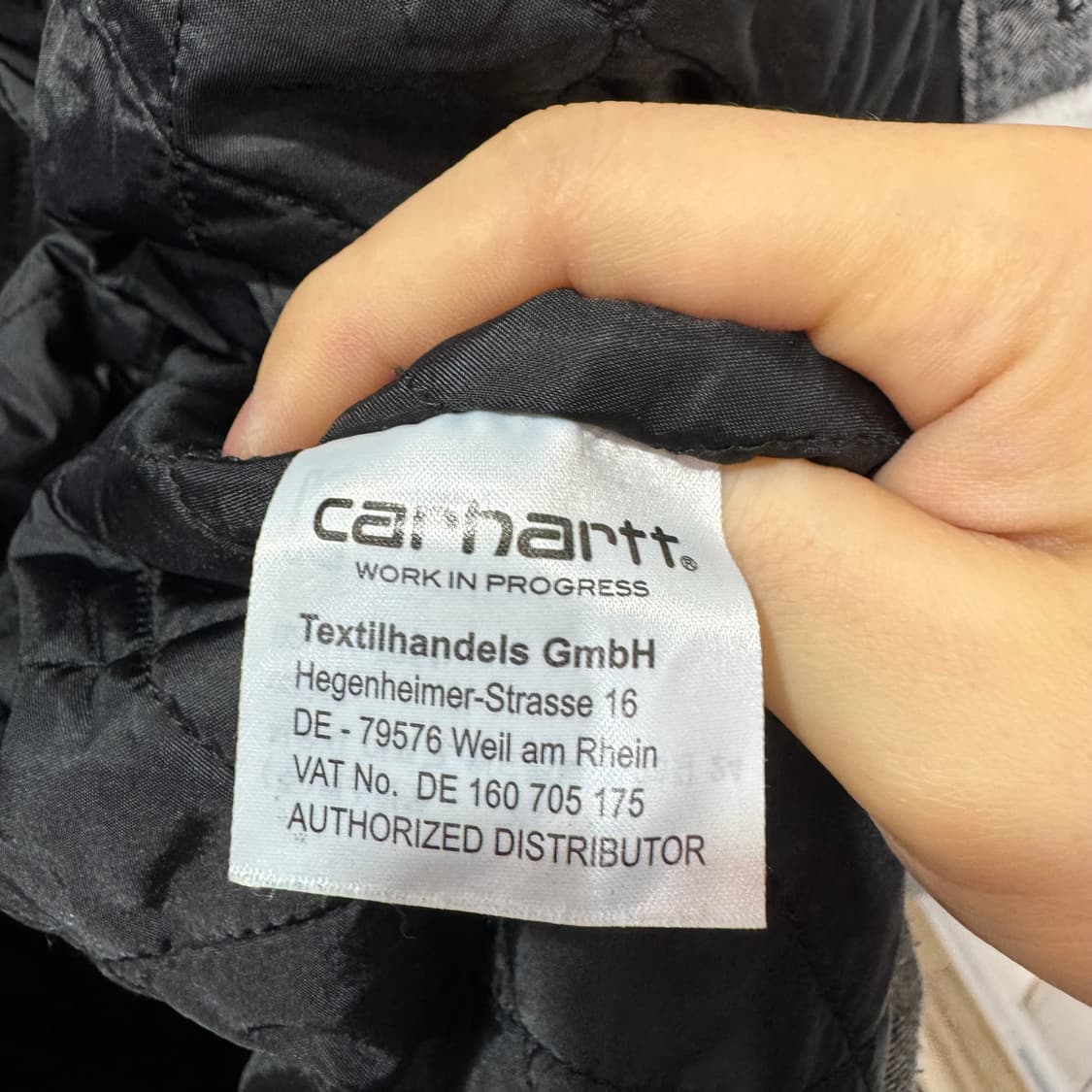 칼하트 후디드 체크 플란넬 자켓 (M)   상품이미지6