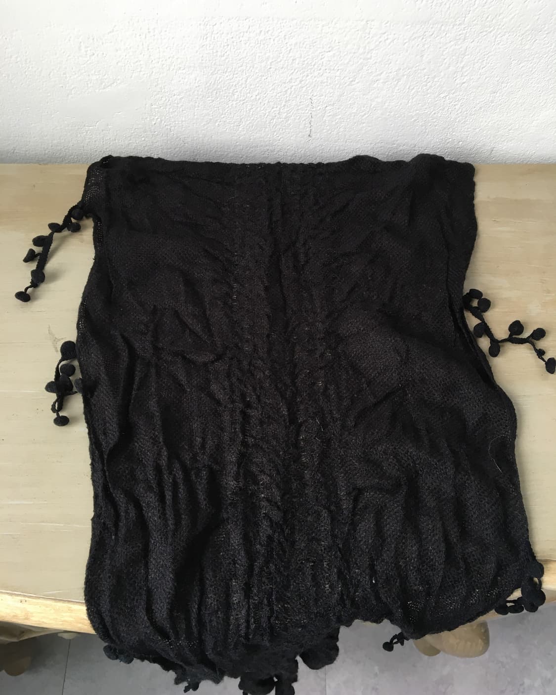 pom pom tail point muffler 상품이미지3
