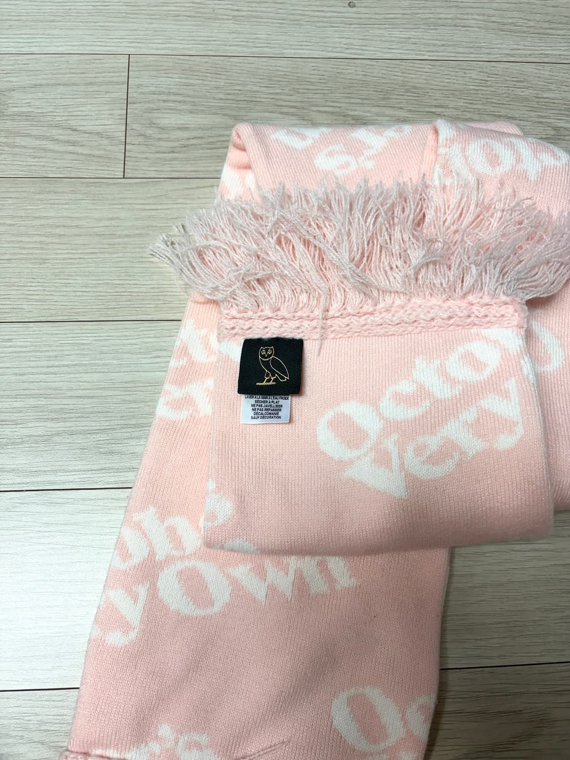 OVO 머플러 핑크 상품이미지2