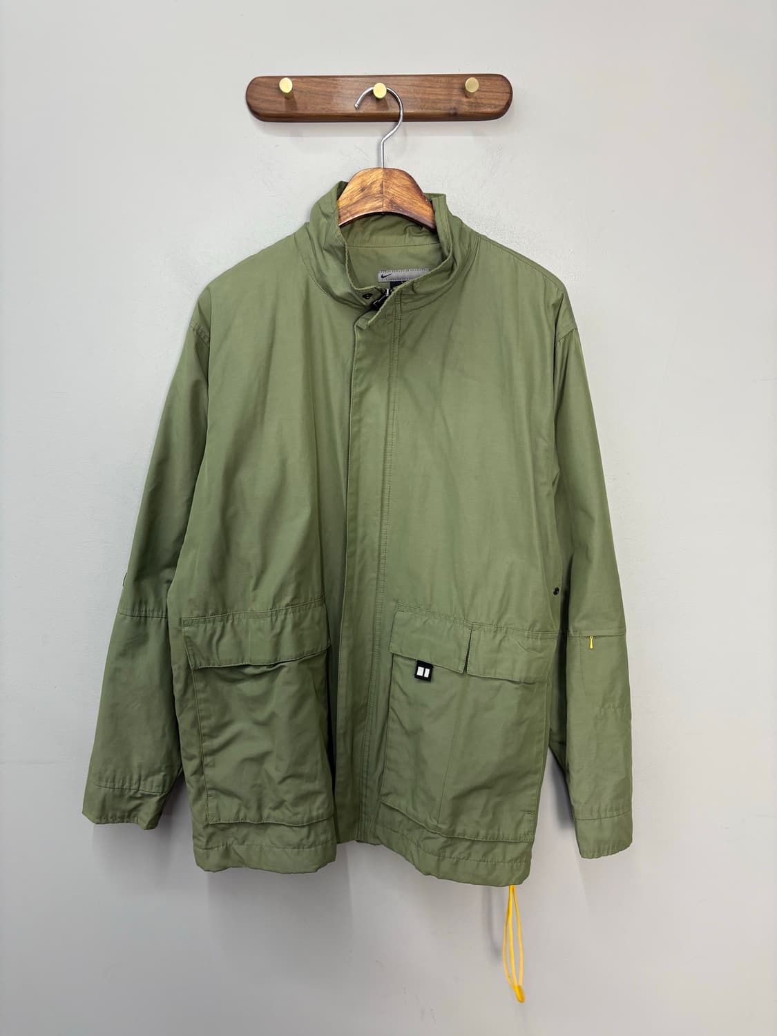 나이키 빈티지 윈드브레이커 카키 자켓 A3371 상품이미지2