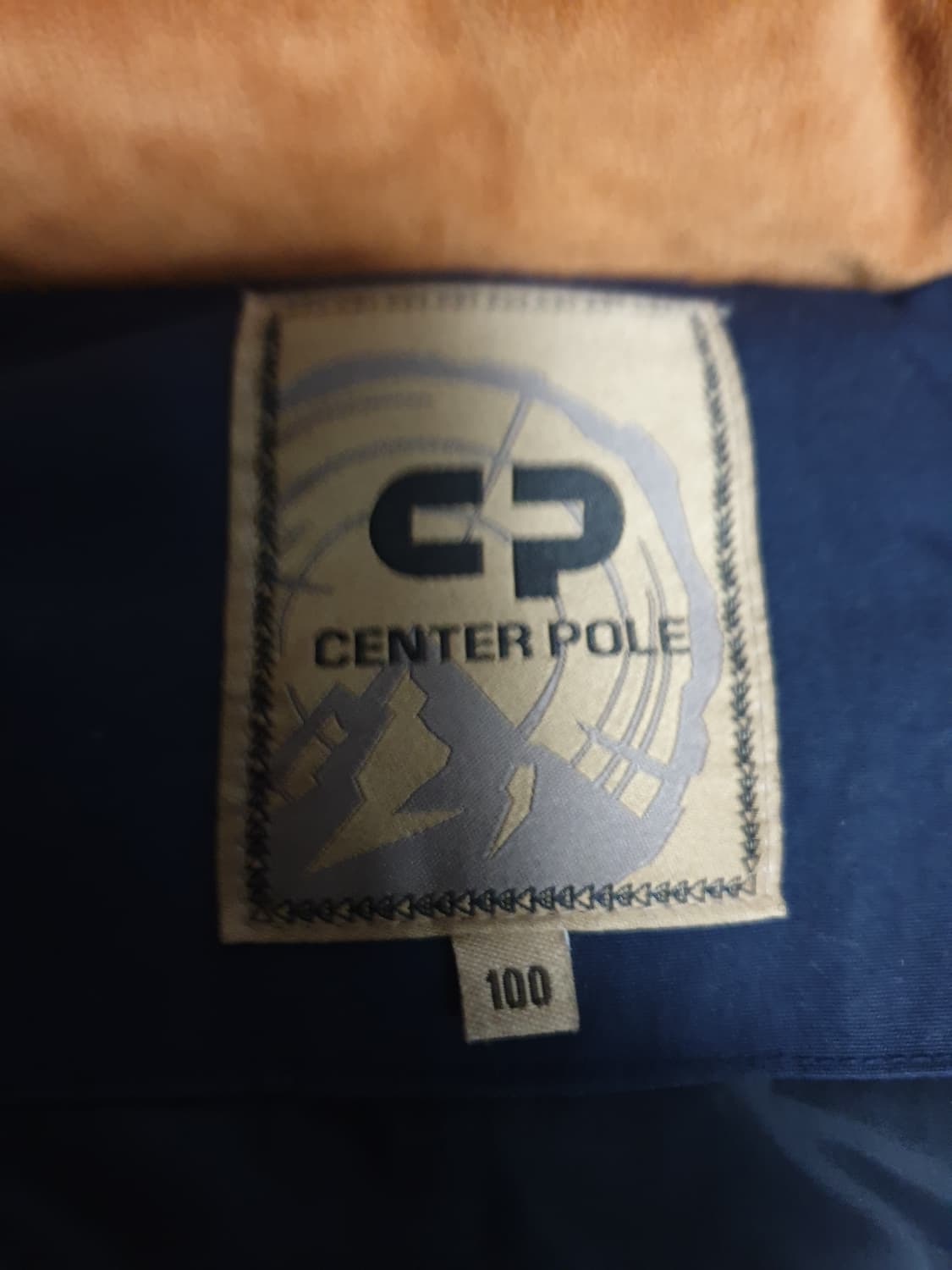 센터폴 오리털 후디 패딩 자켓 네이비 (100) 상품이미지7