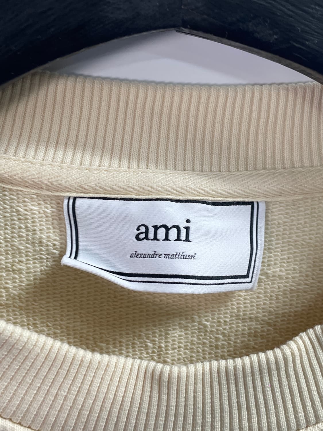 아미 스몰로고 헤비 맨투맨 (on.364) 상품이미지5