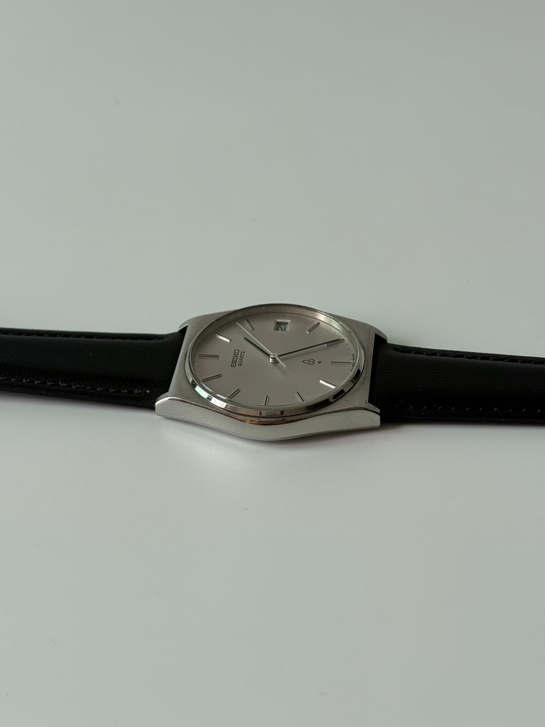 세이코 1980년대 Emblem 실버 쿼츠 남성 상품이미지4