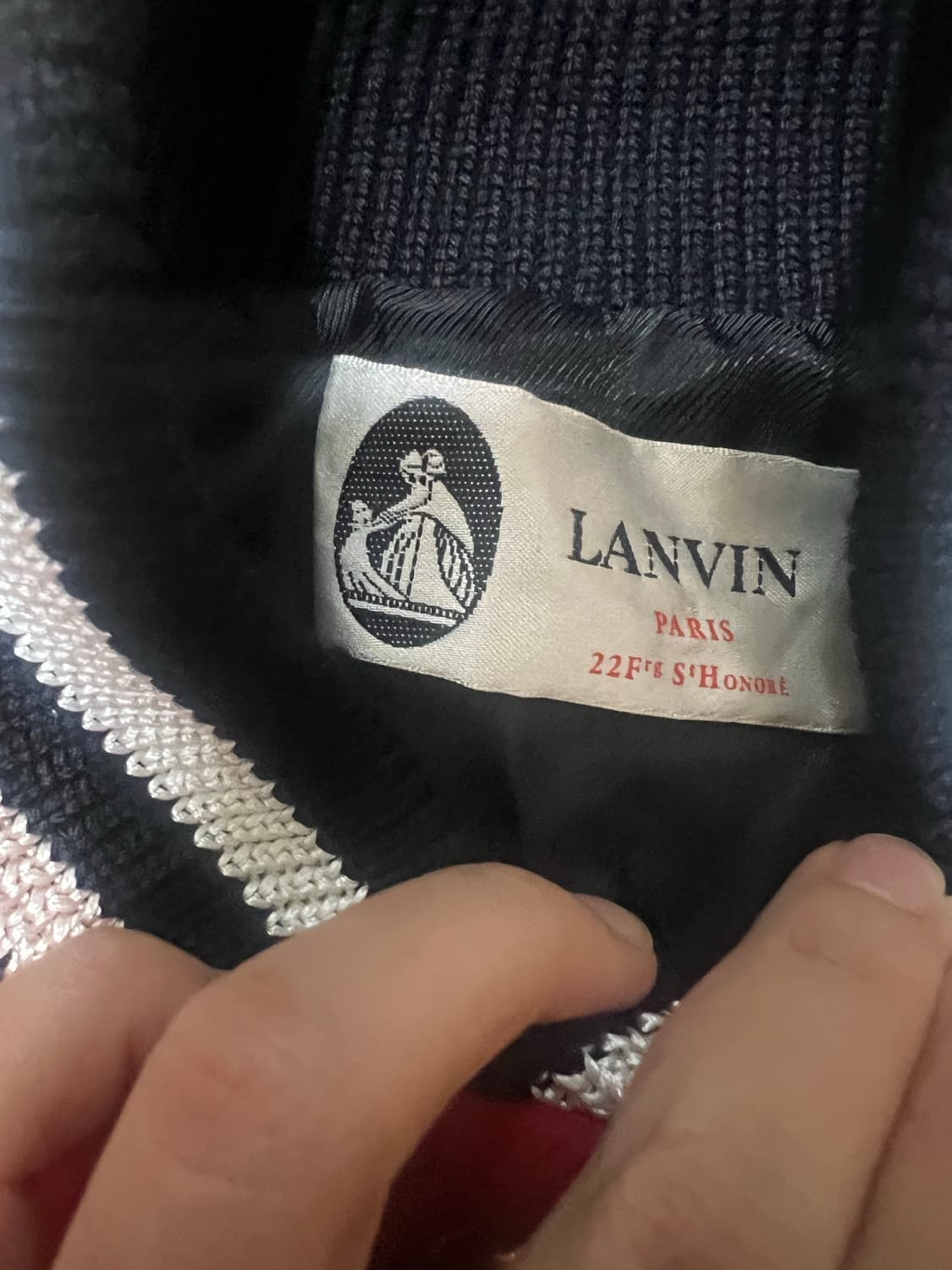 Lanvin 랑방 오버사이즈 코트 스타디움 상품이미지5