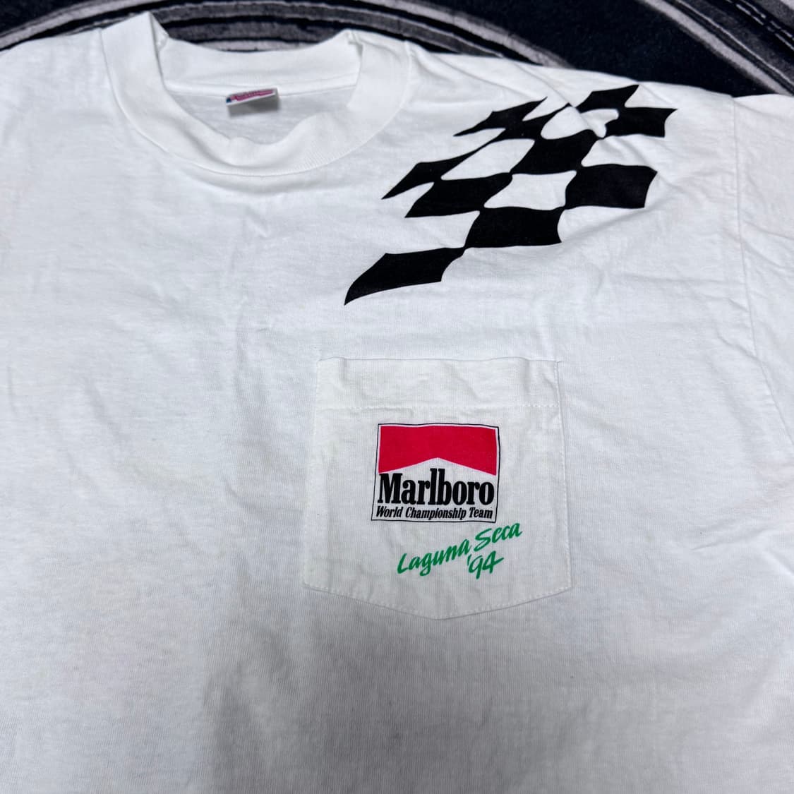 (XL)90s 빈티지 말보로 프로모 레이싱 반팔 티셔츠 상품이미지5