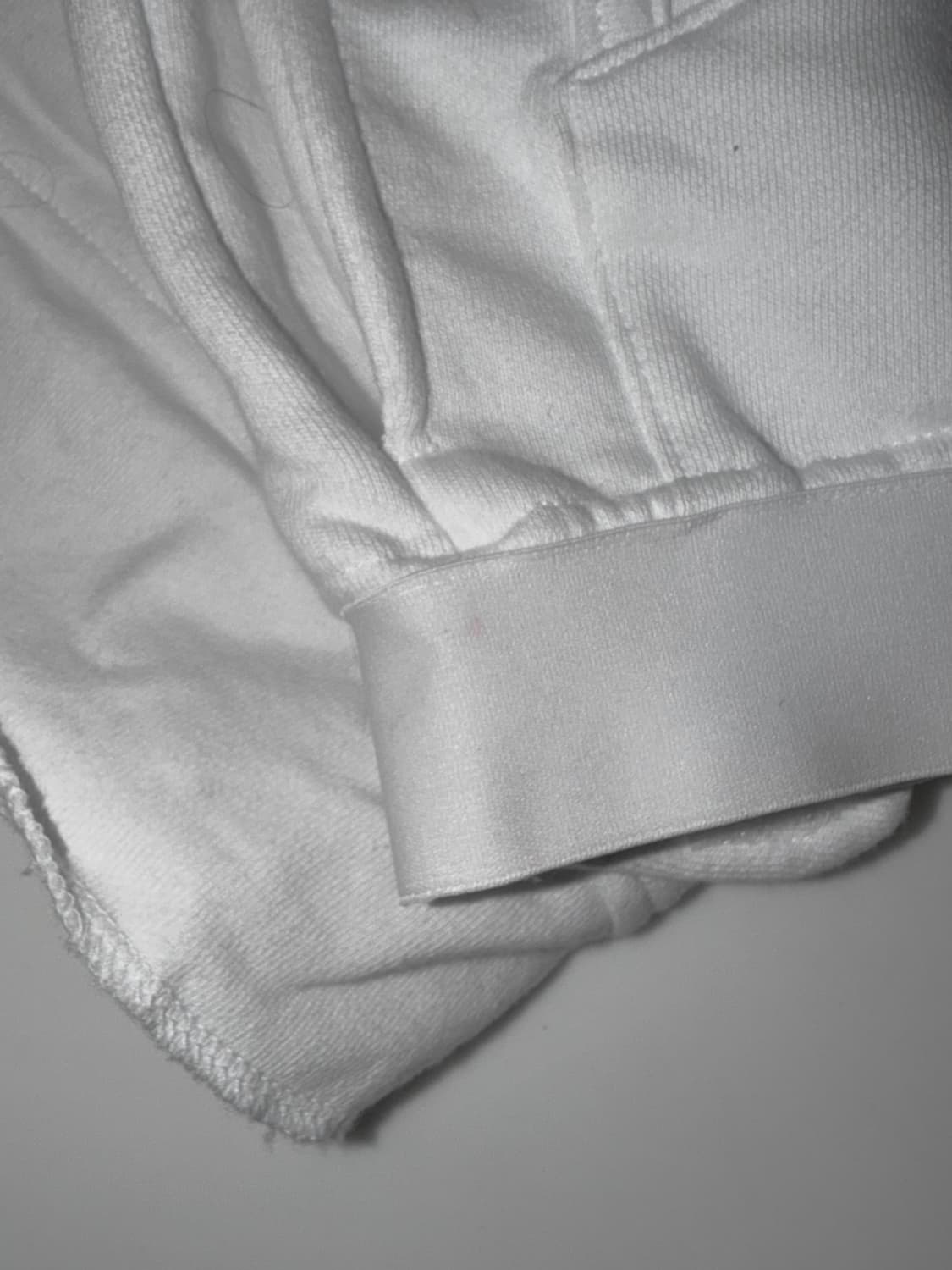 604서비스 BIKER BANDING SWEAT SHORT IN WHIT 상품이미지4