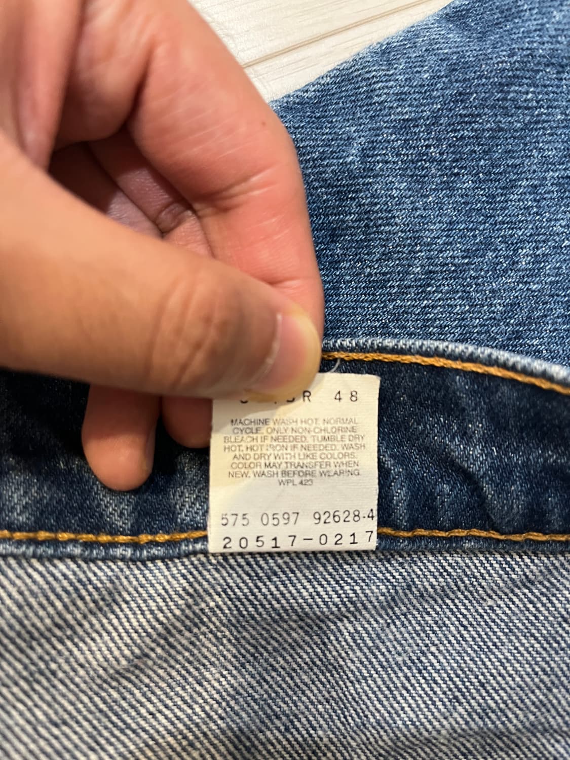 리바이스517 오렌지탭 34x30 made in USA 상품이미지5