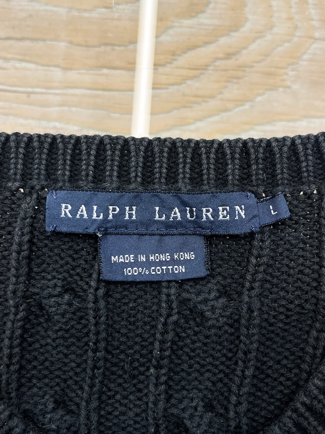 폴로 랄프 로렌 베이직 포니 케이블 가디건 상품이미지4