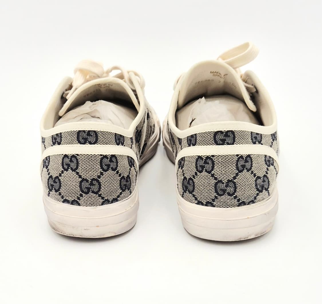 구찌 캔버스 로우탑 남성 스니커즈 7 1/2 상품이미지6