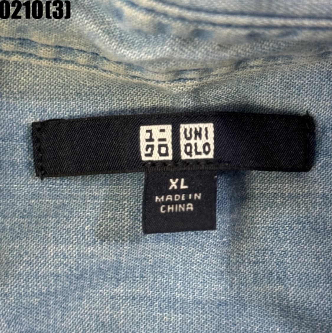 유니클로 데님 셔츠 상품이미지3