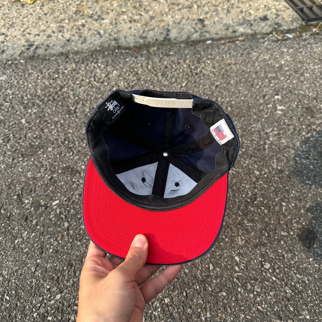 vintage stussy x creepy cap 상품이미지3