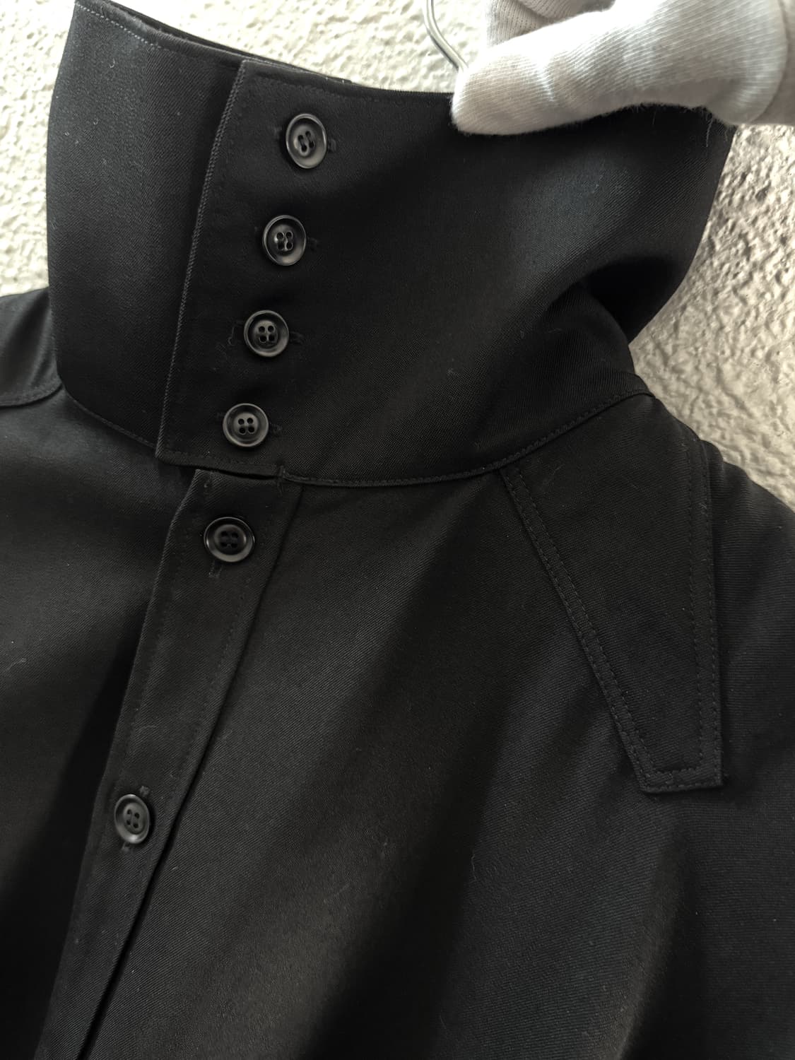 요지야마모토 뿌르옴므 17AW 울 롱 셔츠 상품이미지4