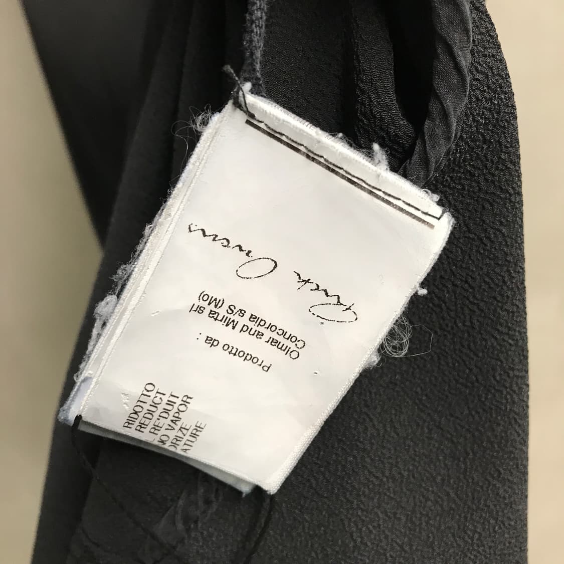 릭오웬스 블랙 원피스 - 상품이미지6