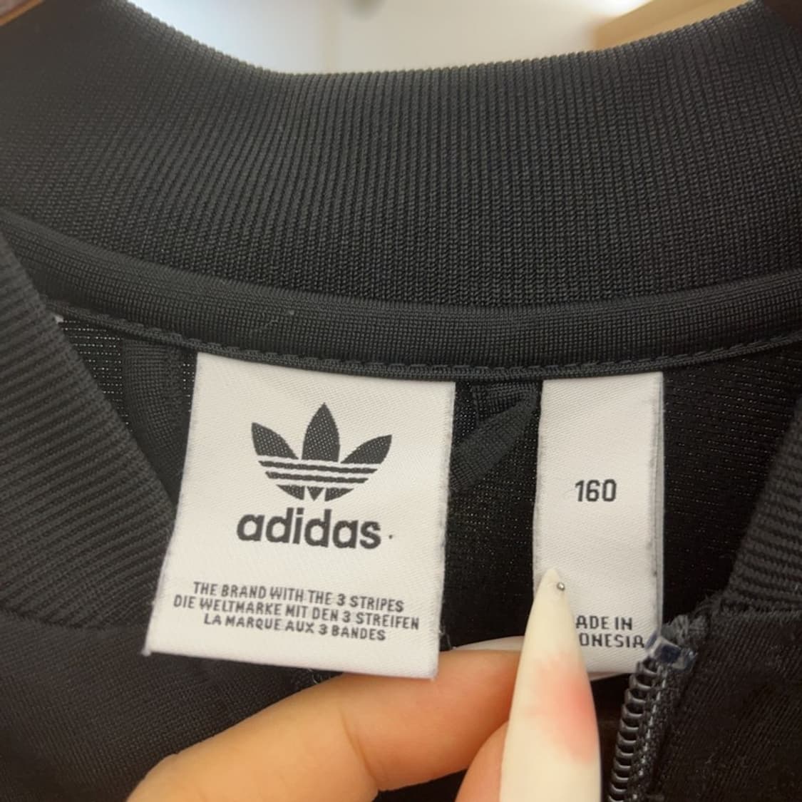 아디다스 Y2K 레트로 빈티지 슈퍼스타 져지 집업 160 C09371 상품이미지5