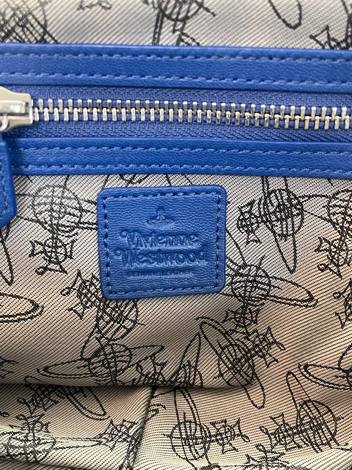 비비안웨스트우드 그래니 프레임 펄스 크로스백 블루 상품이미지9