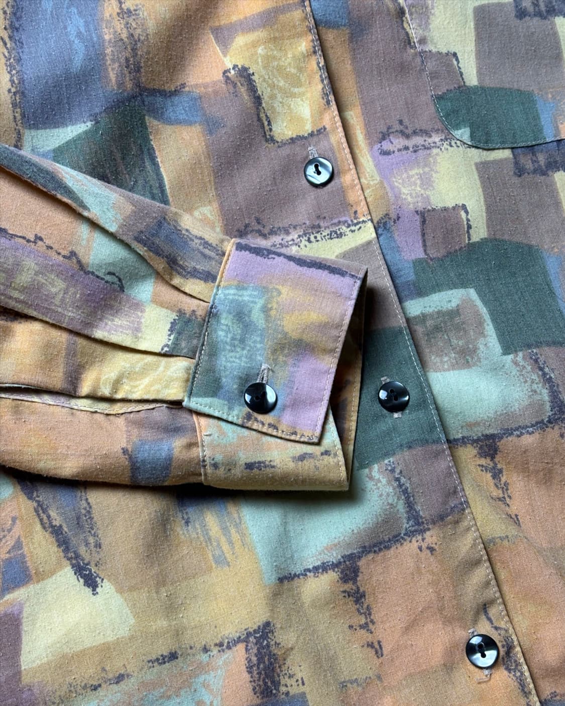 일본빈티지 아방가르드 셔츠 상품이미지3