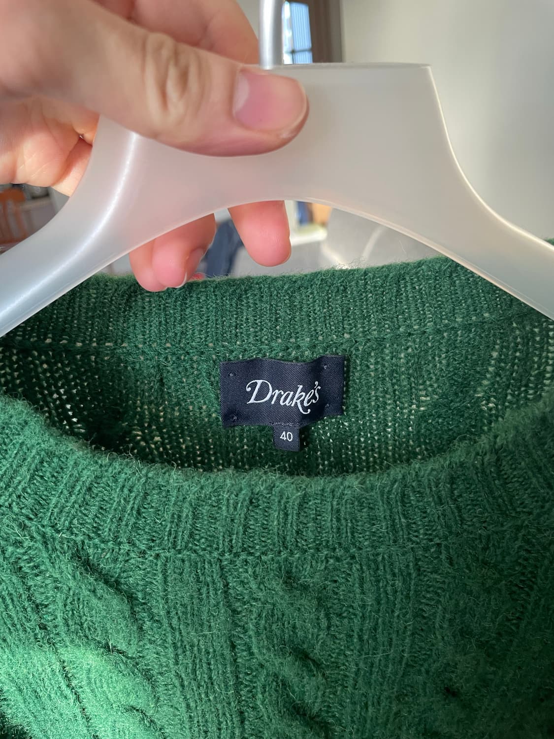 드레익스 케이블 쉐기독 니트 40 상품이미지3