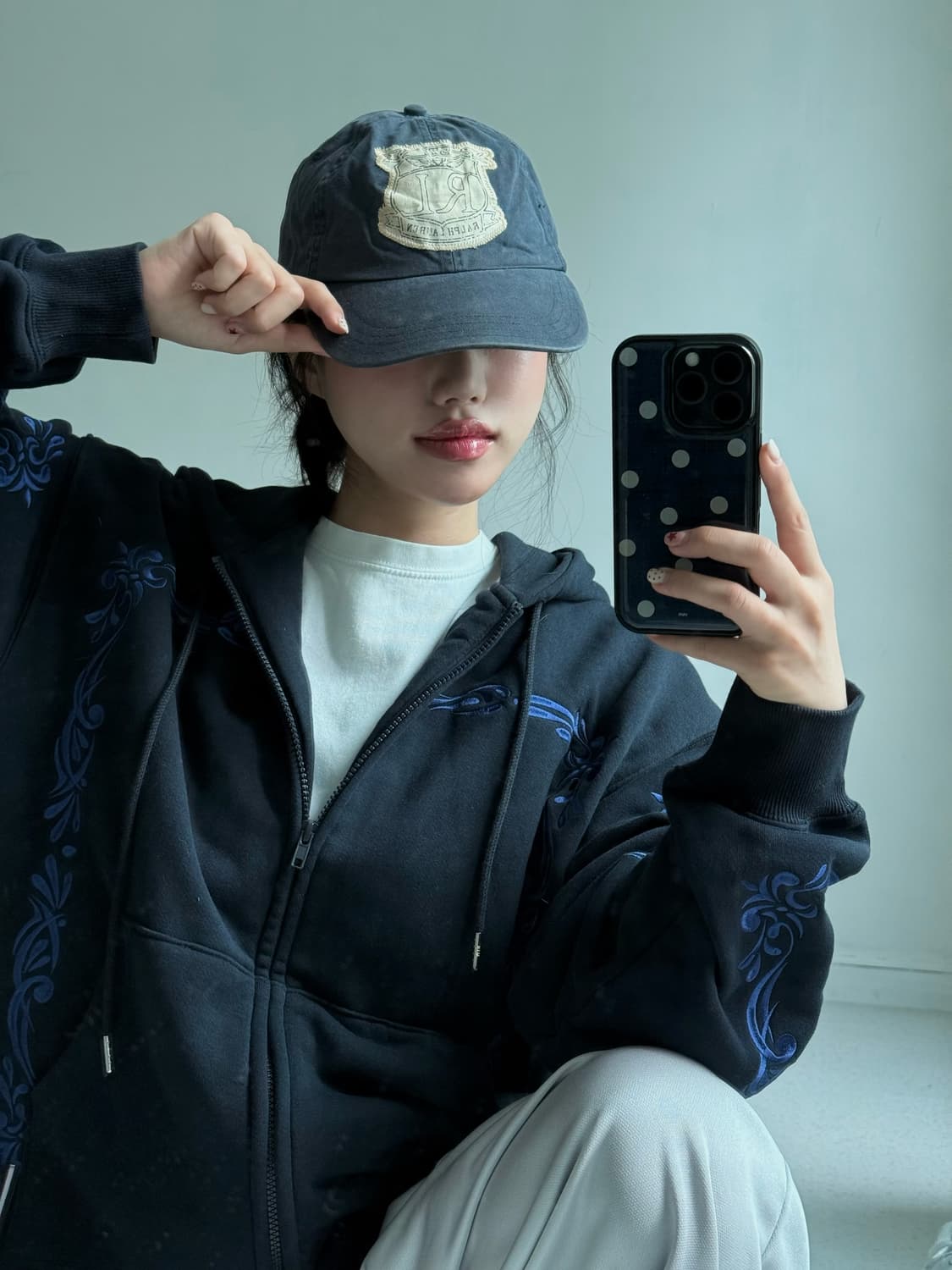 폴로진스 네이비 올드캡 상품이미지2