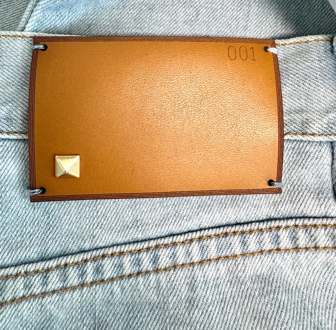 VALENTINO 발렌티노 셀비지 라이트 인디고 진 청바지 데님 29 상품이미지5