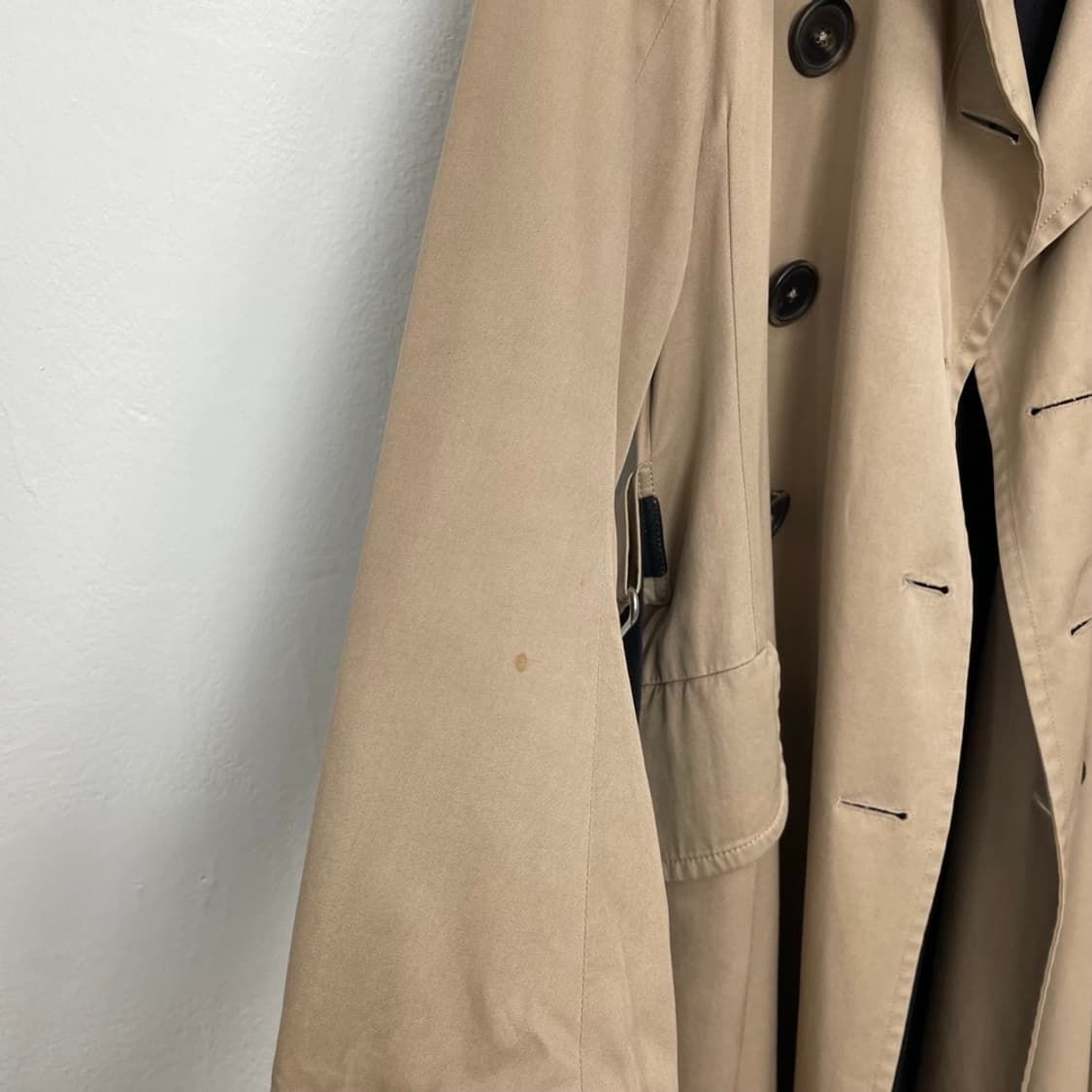 질샌더 JIL SANDER 베이지 더블브레스티드 트렌치코트 36 상품이미지9
