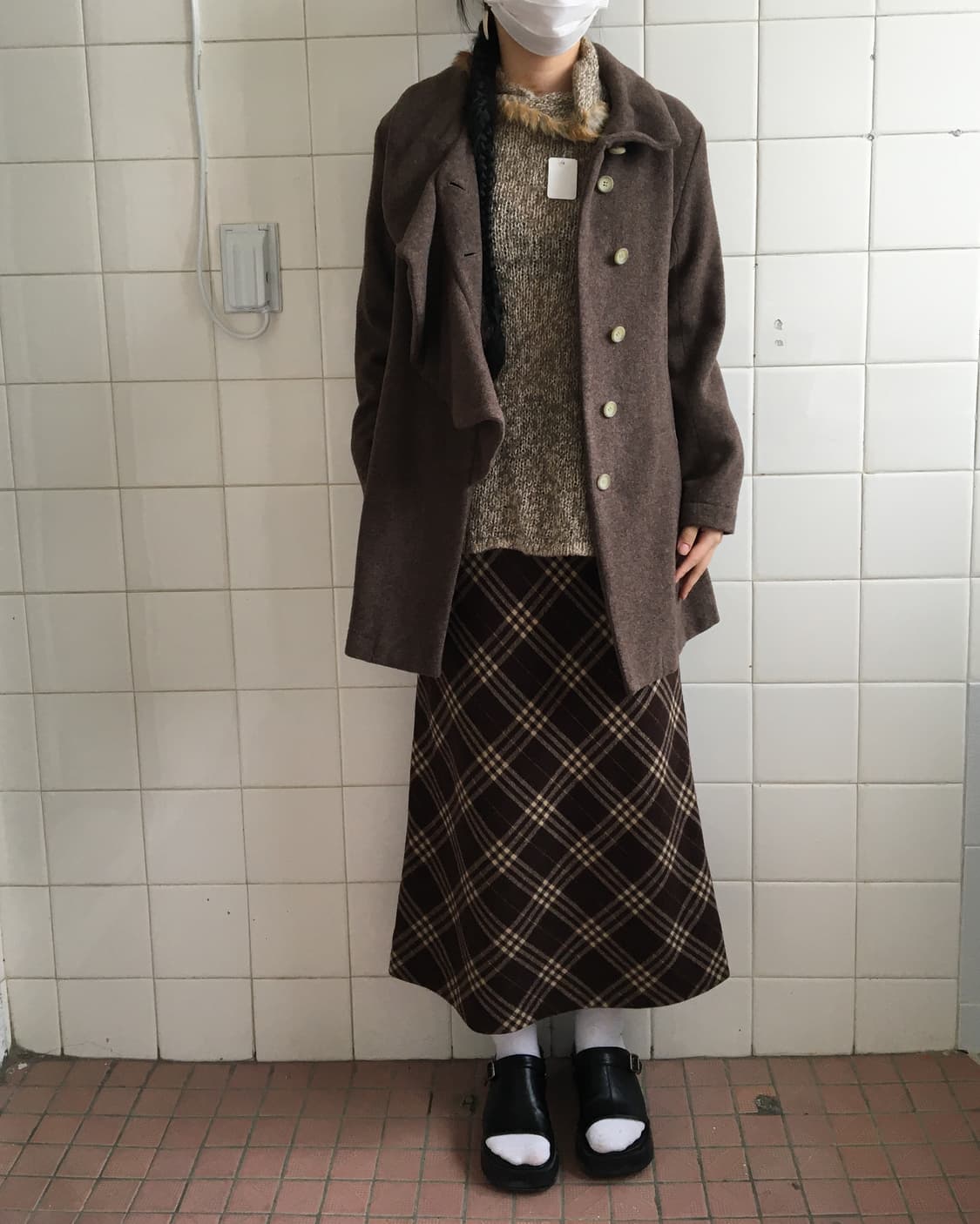 Ruffle point coat 상품이미지8