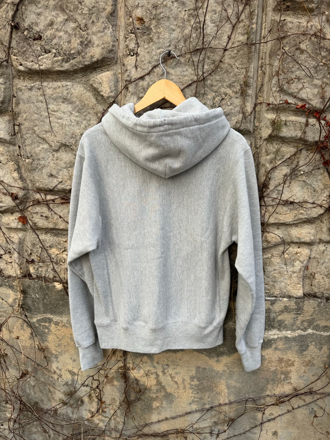 00s 챔피온 자수로고 빈티지 리버스위브 후디 후드티 그레이 s 상품이미지2