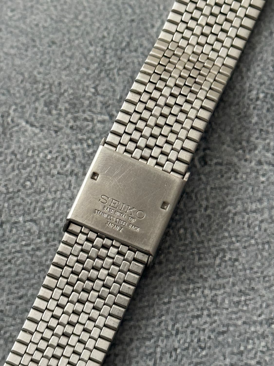 세이코 Seiko Chronos 쿼츠 콤비 스퀘어 상품이미지4