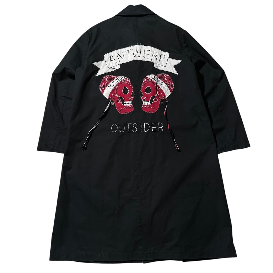 혜인서 패치워크 싱글 코트 상품이미지1