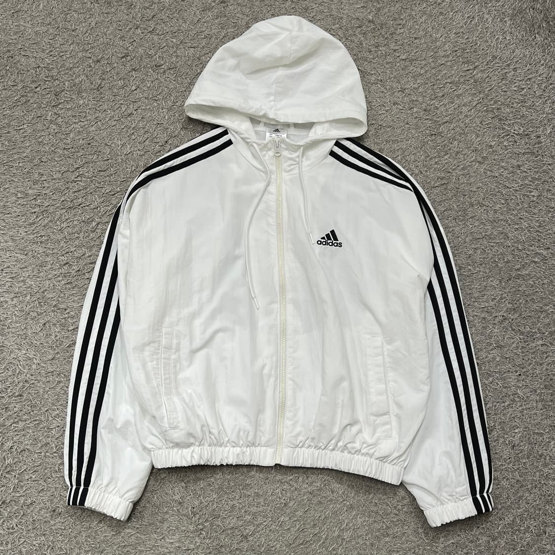 [우먼95] 아디다스 크롭 바람막이 상품이미지2