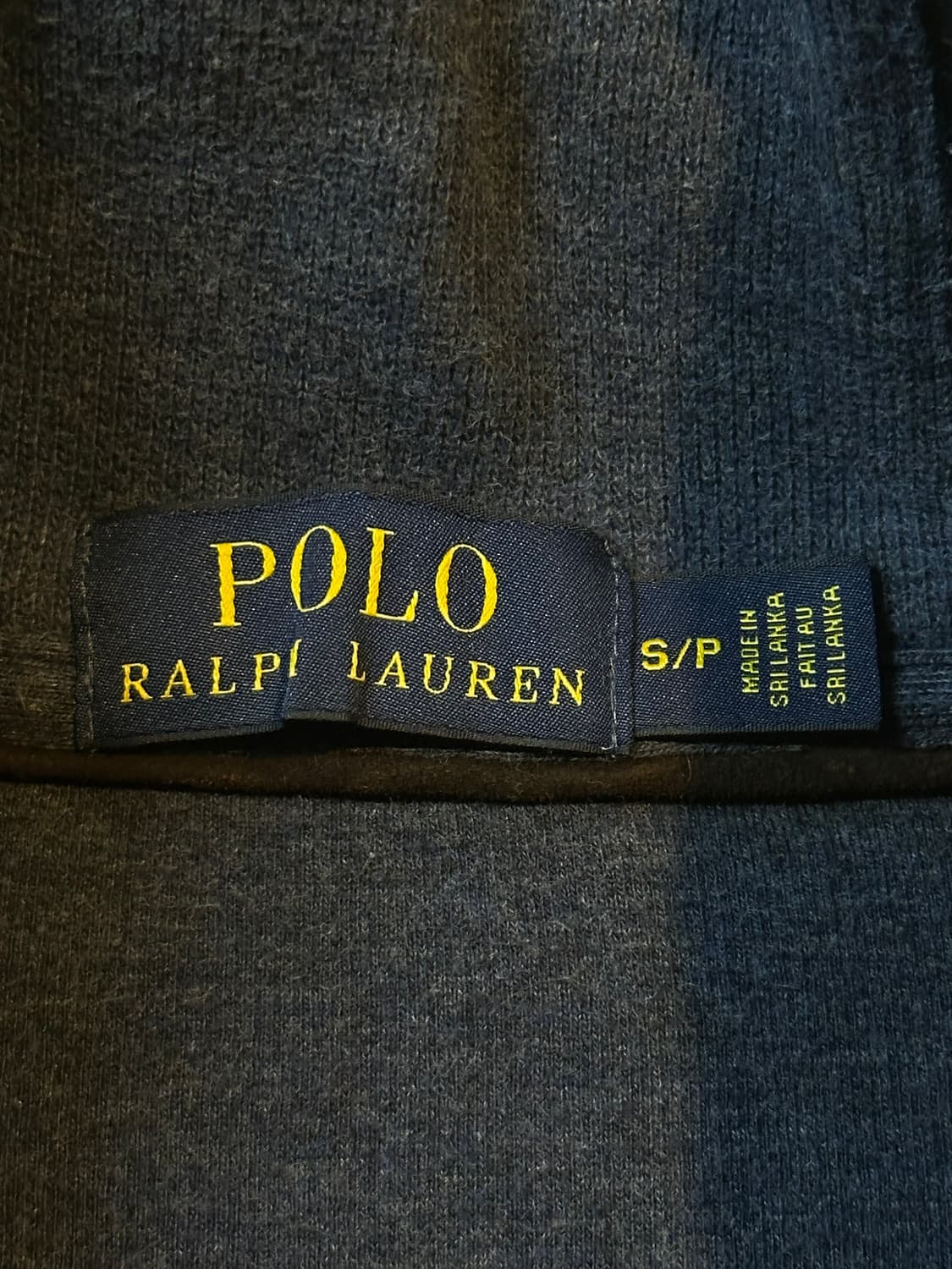 폴로 랄프로렌 신형 레드포니 숄카라 니트 네이비 상품이미지4