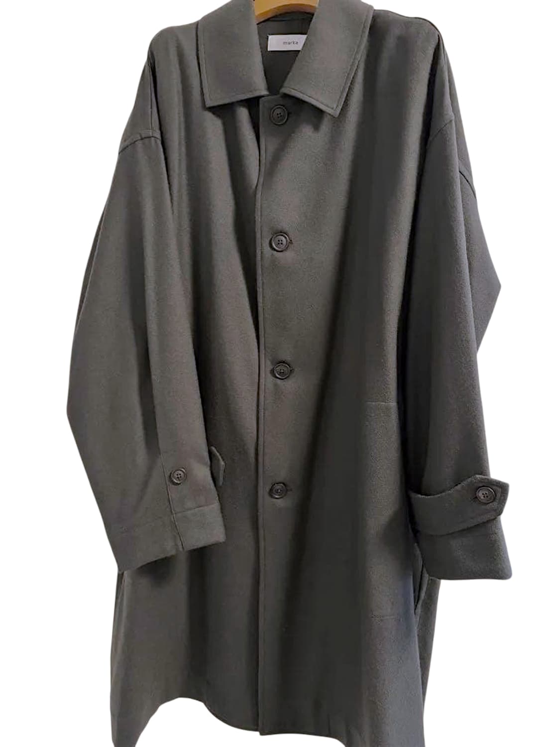 마카웨어 소프트 울 셔츠 코트 상품이미지3