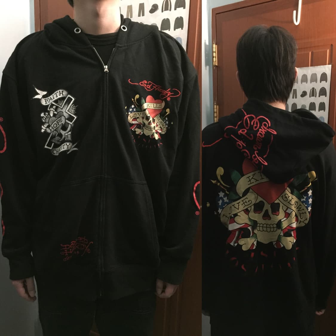 Ed Hardy 후드집업 상품이미지1