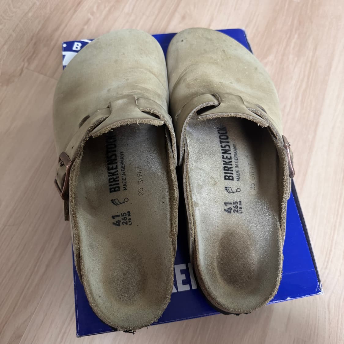 (41) 버켄스탁 보스턴 오일드레더 타우페 상품이미지2