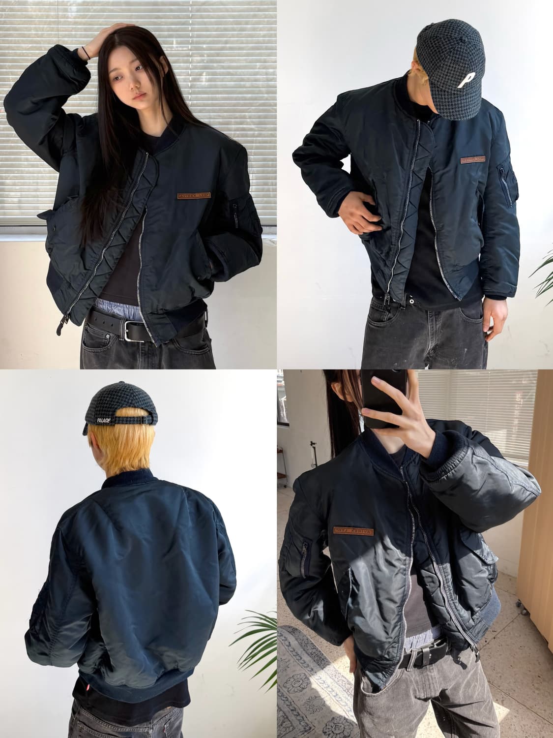 Avirex MA-1 플라이트 자켓 다크 네이비 상품이미지1