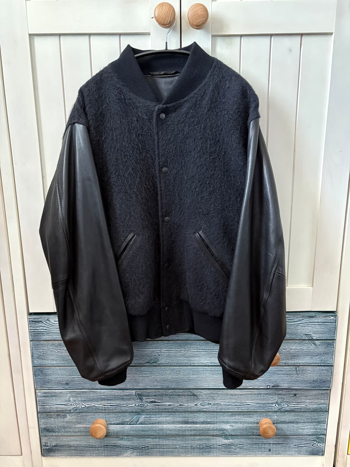 코모리 바시티 스타디움 자켓 4사이즈 상품이미지2