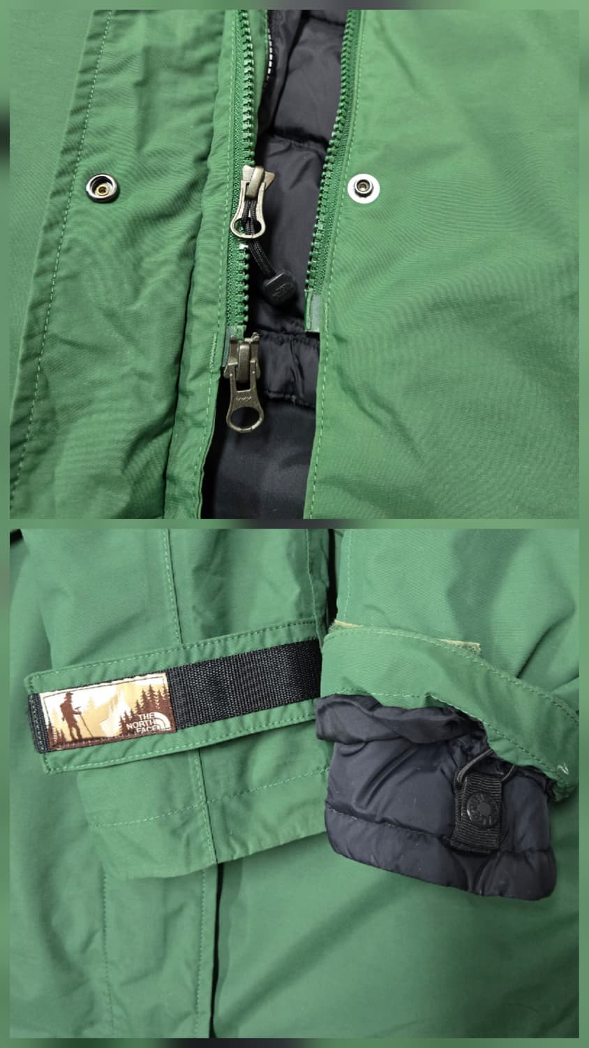 노스페이스 경량구스다운패딩 모니카 자켓 그린 (NYJ2YD88) 상품이미지4