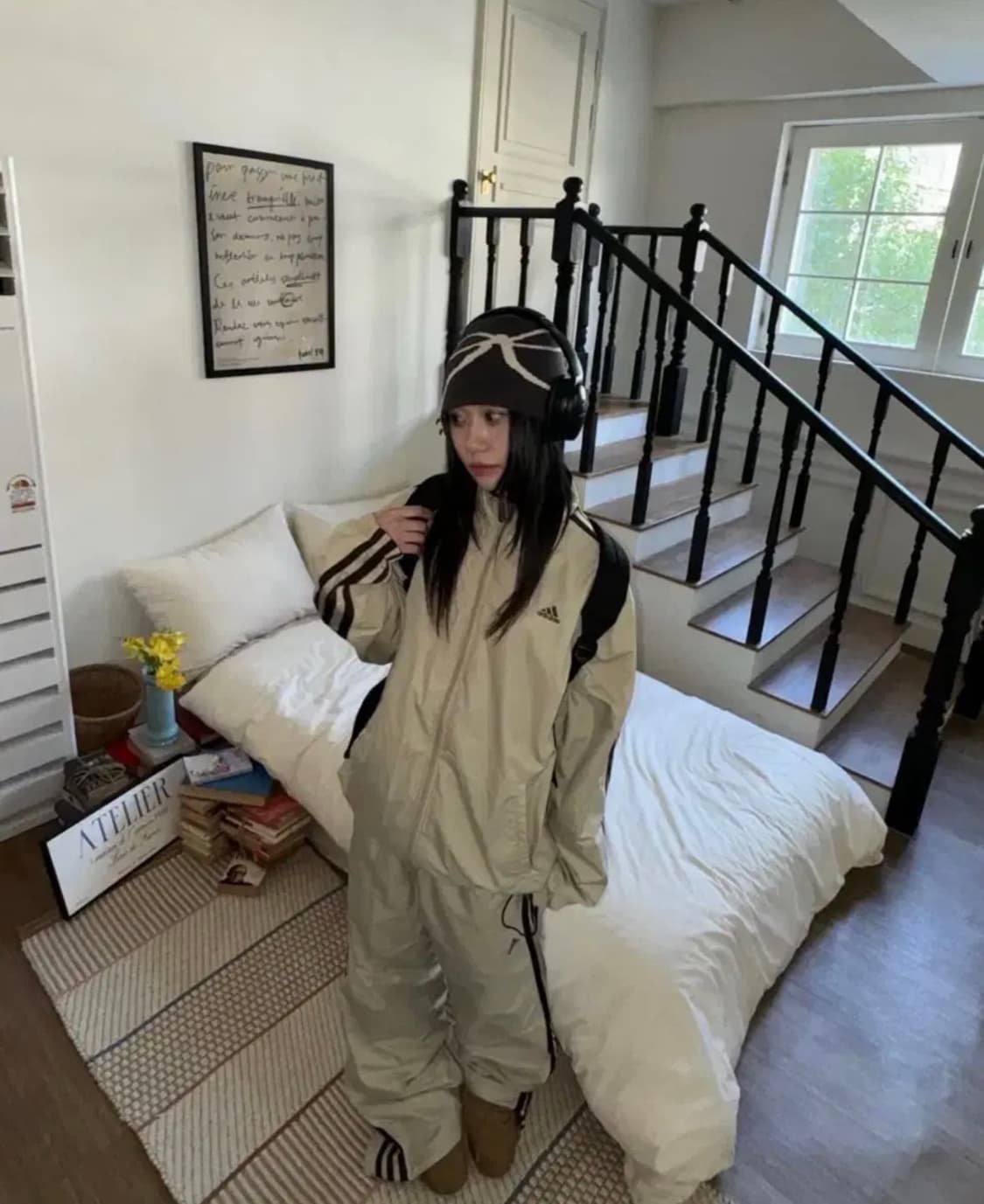 희귀) 아디다스 브라운 셋업 상품이미지1