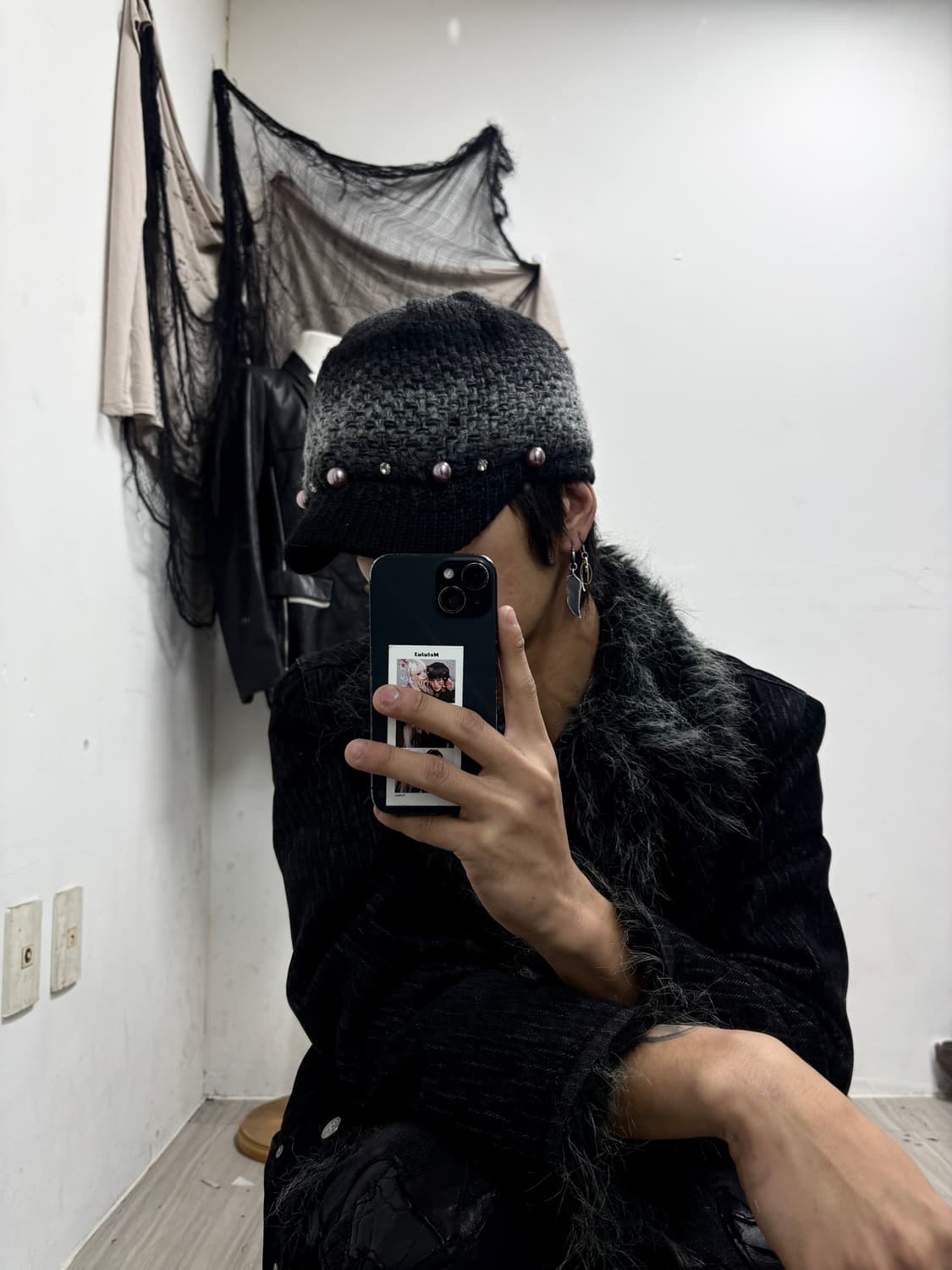 3Shadow Knit Cap (여성Free) 3.2 상품이미지7