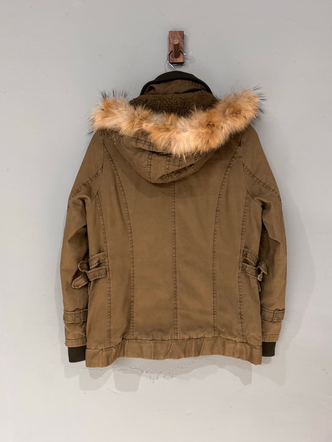 KY 디테일 투웨이 퍼 후드자켓 상품이미지10