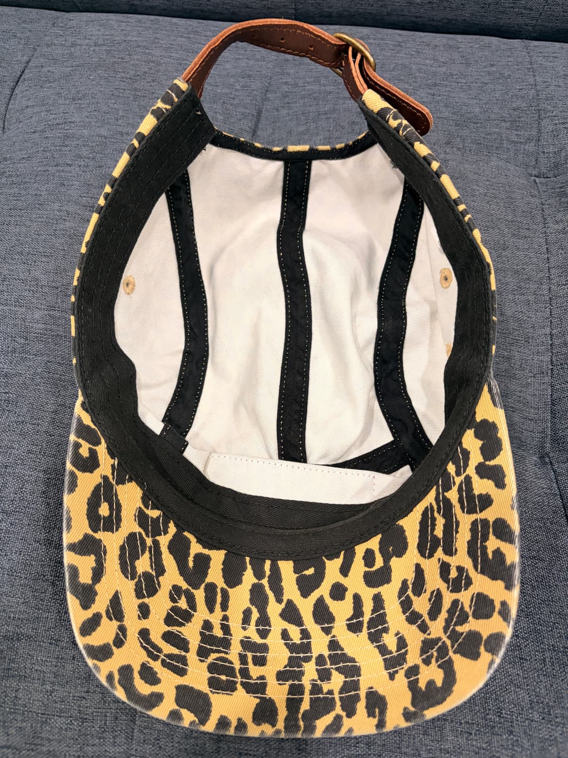 슈프림 워시드 치노 캠프캡 레오파드 23FW 상품이미지4