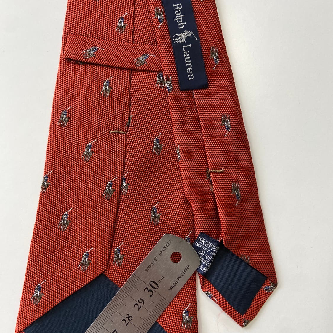 폴로 랄프로렌(POLO) 명품 정품 모노그램 넥타이 상품이미지5