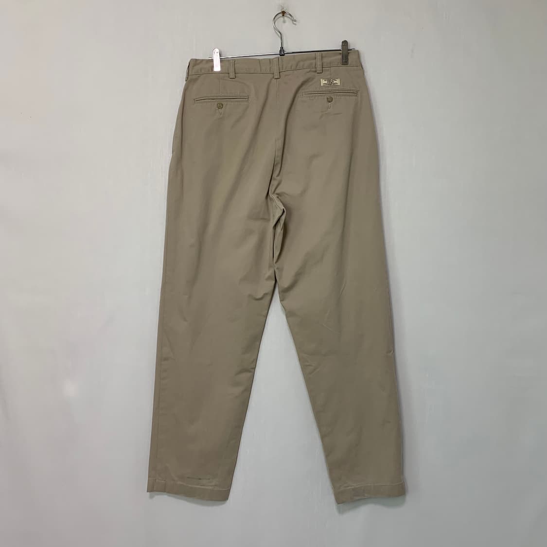 폴로 랄프로렌 빈티지 베이지 코튼 팬츠 면바지 32-34인치 상품이미지6