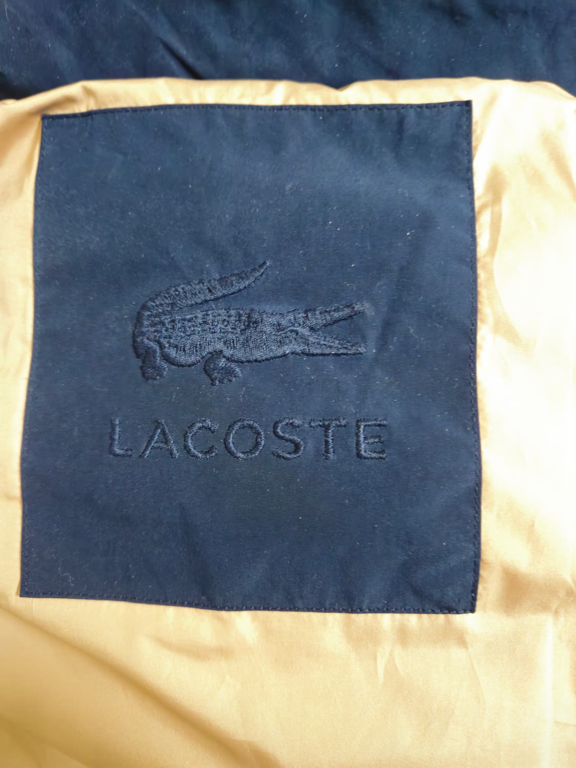 여성 라코스테 덕다운 패딩 네이비 34 상품이미지6