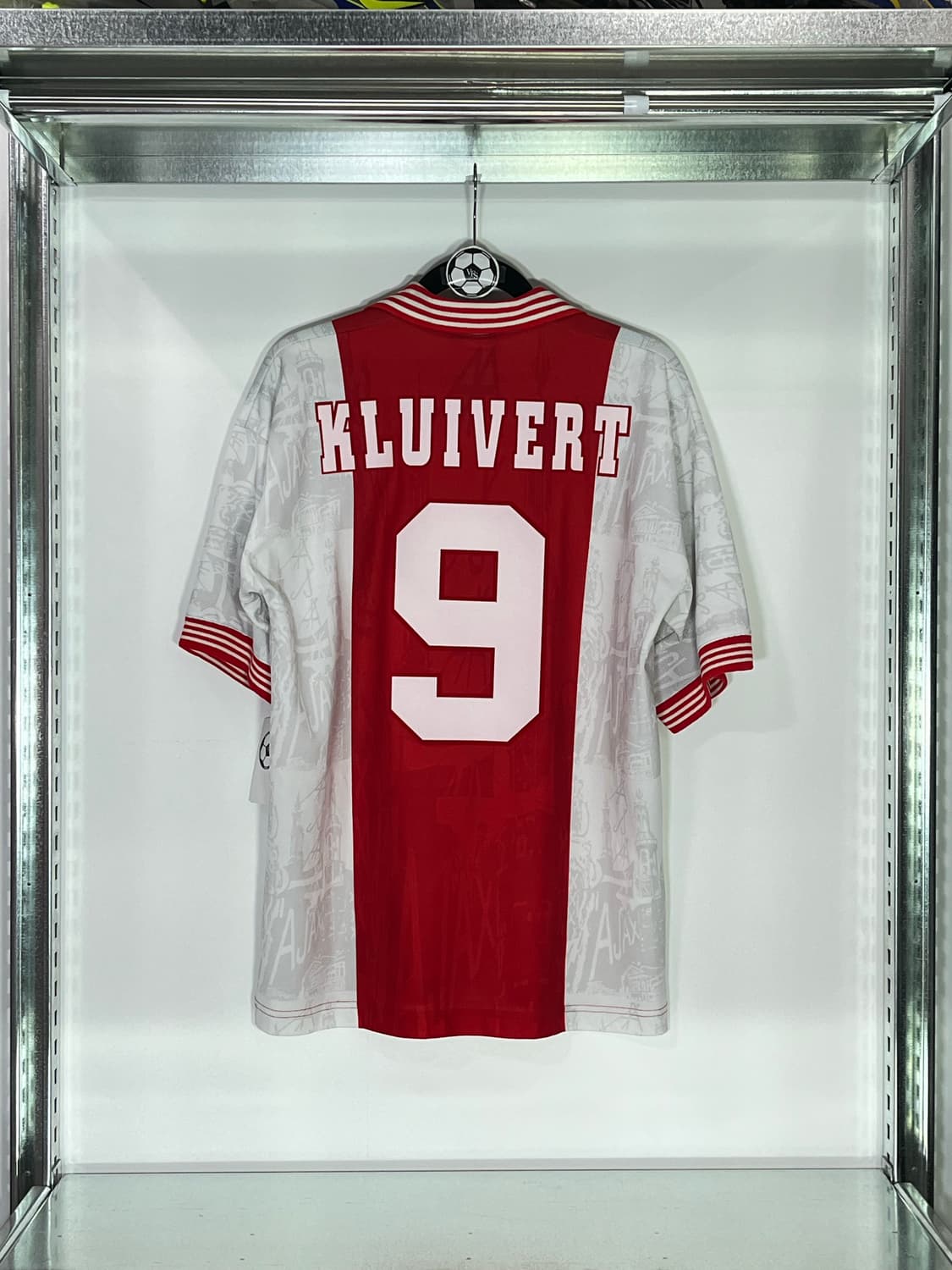 엄브로 96-97 AFC 아약스 홈 파트릭 클라위베르트 상품이미지2