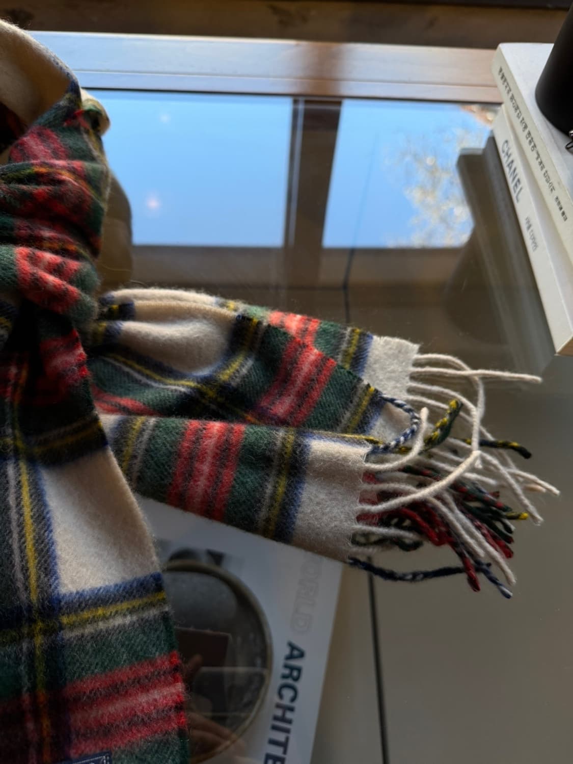 버버리 잉글랜드 메이드 캐시미어 100% 머플러 상품이미지3