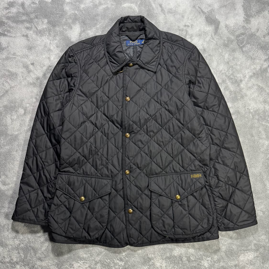 폴로랄프로렌 여성 블랙 퀄팅 경량패딩 상품이미지1