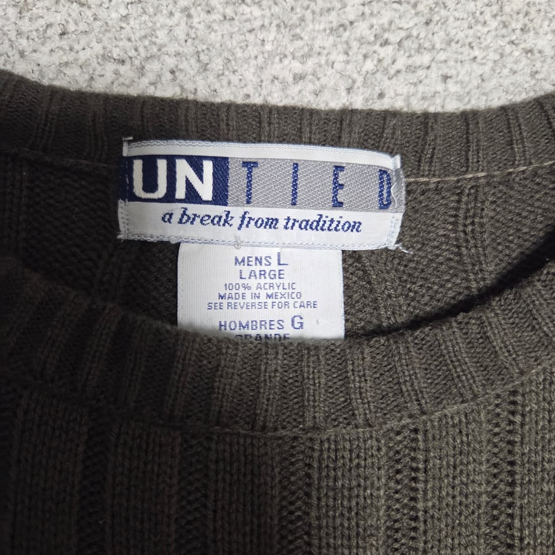 Made in Mexico Untied 니트 L-XL(100-105) 상품이미지3