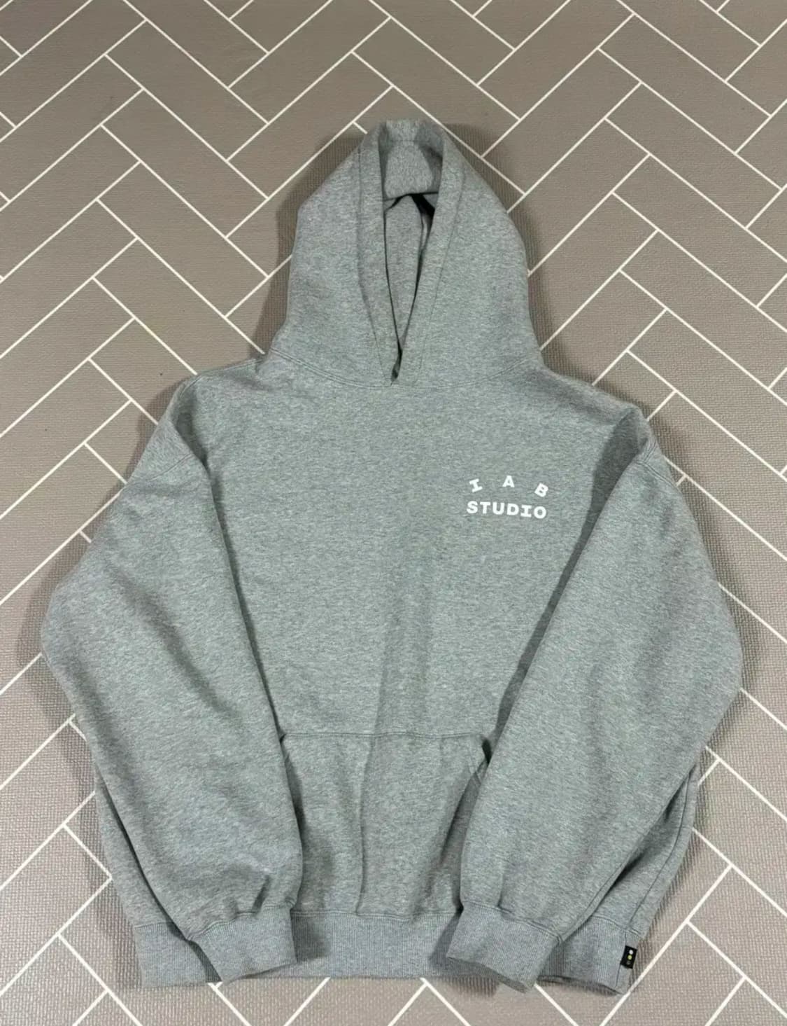 아이앱 스튜디오 후드티 그레이 xl 상품이미지1