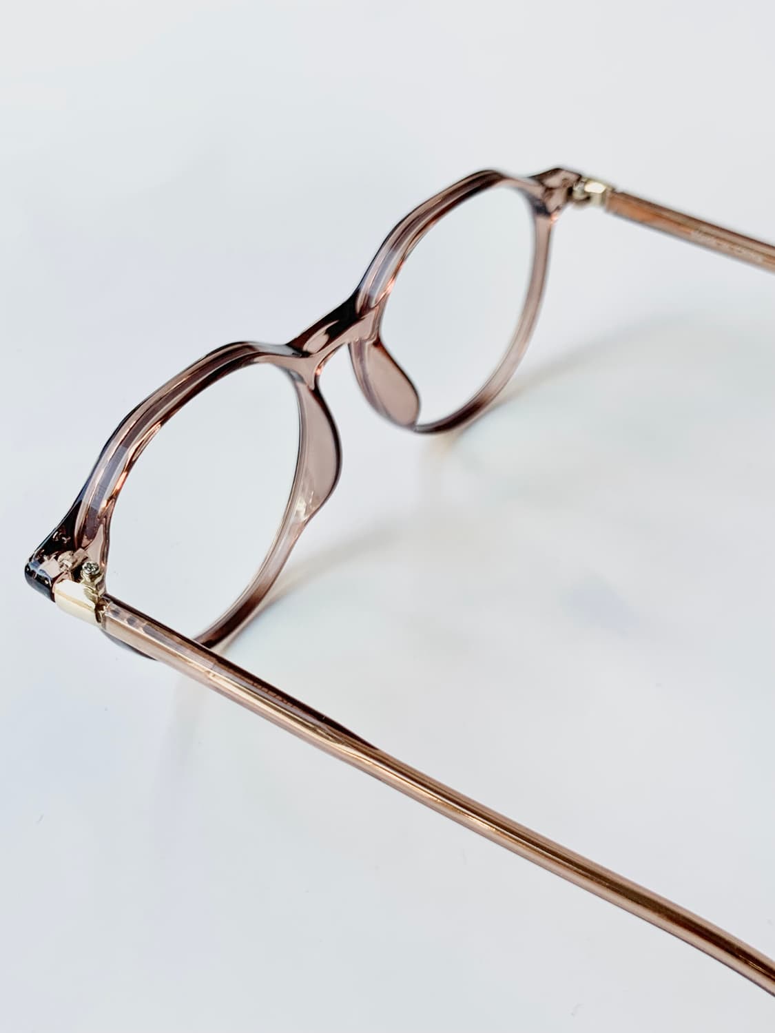 오피스 라운드 오버사이즈 블루라이트 렌즈 장착 뿔테 325 상품이미지5