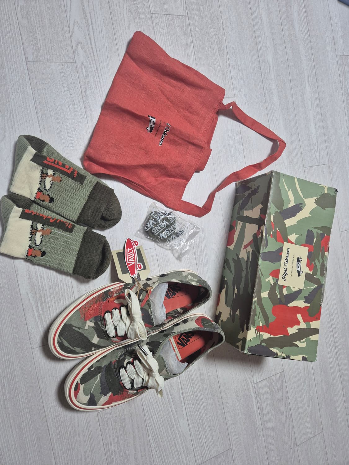 반스x 나이젤카본 콜라보 280사이즈 세상품 삭스포함! 상품이미지8